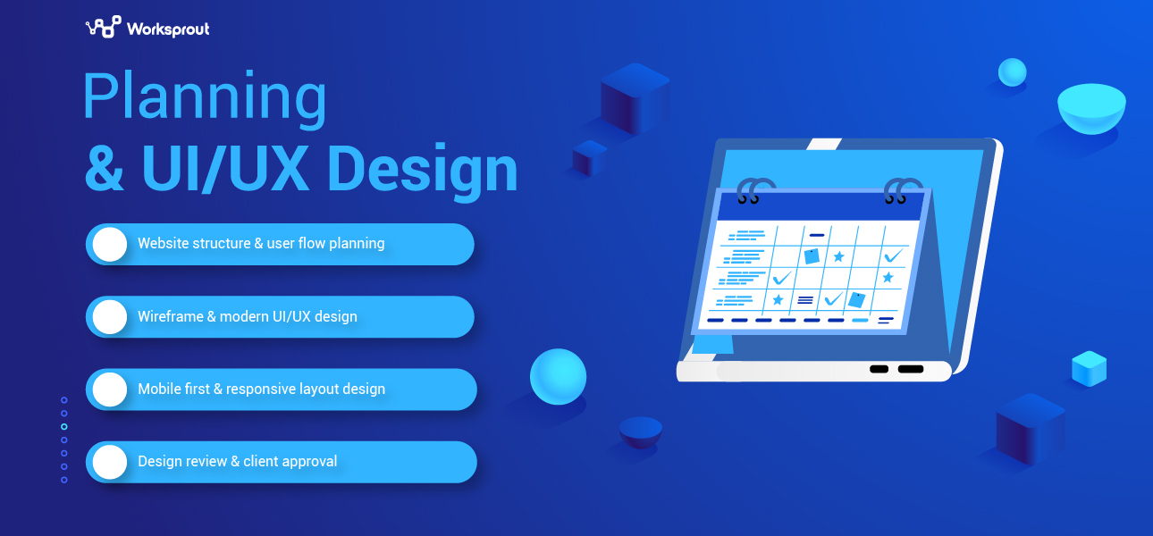 planning and ui/ux design